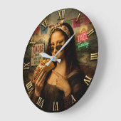 Funny Taco Mona Lisa Grote Klok (Hoek)