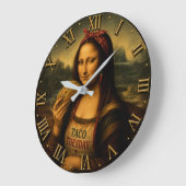 Funny Taco Mona Lisa Grote Klok (Hoek)