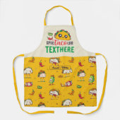 Funny Taco Pun Mexican Food Lover Personalized Schort (Voorkant)