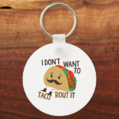 Funny Taco Sleutelhanger (Voorkant)