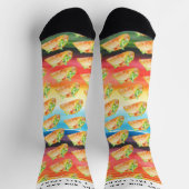 Funny Taco Socks | Nu en dan Herfst ik apart Sokken (Top)
