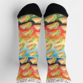 Funny Taco Socks | Nu en dan Herfst ik apart Sokken
