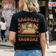 Funny Tacocat Palindrome Retro Cinco De Mayo