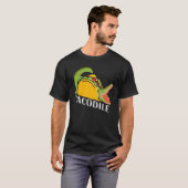 Funny Tacodile Crocodile Taco_1 T-shirt (Voorkant volledig)