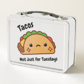 Funny Tacos is niet alleen voor dinsdagen. (Achterkant)