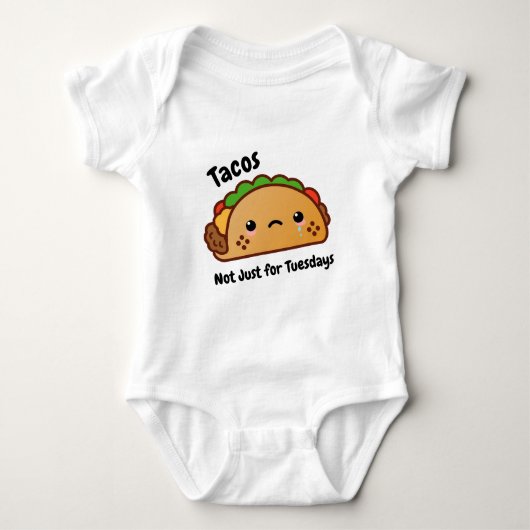 Funny Tacos is niet alleen voor dinsdagen. Romper (Voorkant)