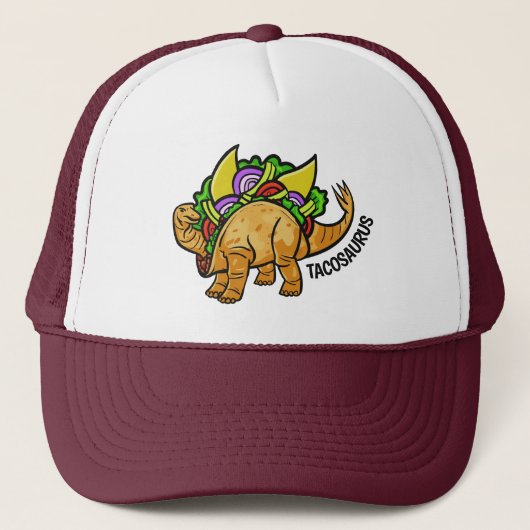 Funny TACOSAURUS aangepaste petten (Voorkant)