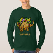 Funny TACOSAURUS aangepaste shirten en jassen T-shirt (Voorkant)