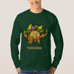 Funny TACOSAURUS aangepaste shirten en jassen T-shirt