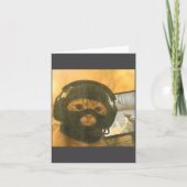 Funny Tactical Gamer Cat Meme Graphic  Kaart (Voorkant)