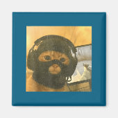 Funny Tactical Gamer Cat Meme Graphic Magneet (Voorkant)