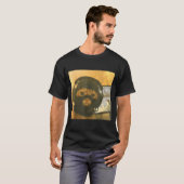 Funny Tactical Gamer Cat Meme Graphic  T-shirt (Voorkant volledig)