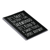 Funny Taekwondo Gifts Lover Martial Arts TKD Notitieboek (Rechterzijde)
