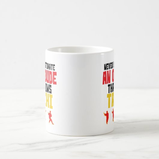 Funny Tai Chi Coach Instructor Coffee Mok (Center)