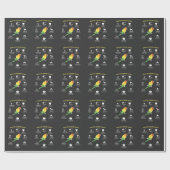 Funny Talented Sun Conure Bird Lover Cadeaupapier (Vlak)