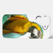 Funny Talking Parrot iPad Case-Mate iPhone Case (Achterkant (horizontaal))