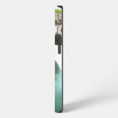 Funny Talking Parrot iPad iPhone Hoesje (Linkerkant)