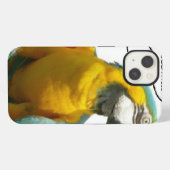 Funny Talking Parrot iPad iPhone Hoesje (Achterkant horizontaal)