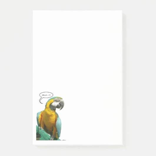 Funny Talking Parrot Notes (Voorkant)