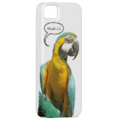 Funny Talking Parrot Phone Case (Back/Rechts)