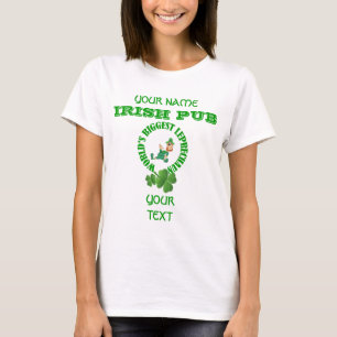 Funny Tallest leprechaun St Patrick's T-shirt