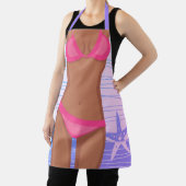 Funny Tan Pink Bikini GIrl Schort (Insitu)