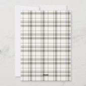 Funny Tangled-werkkerstlampjes Cat Gift Feestdagenkaart (Achterkant)