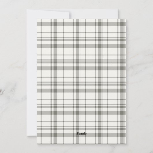 Funny Tangled-werkkerstlampjes Cat Gift Feestdagenkaart (Achterkant)