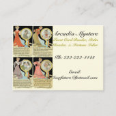 Funny  Tarot Cards Sjabloon Visitekaartje (Voorkant)