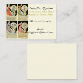 Funny  Tarot Cards Sjabloon Visitekaartje (Voorkant / Achterkant)