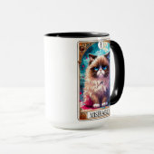 Funny Tarot Kaart Miserable Cat Mok (Voorkant rechts)