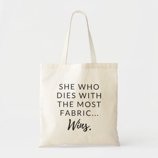 Funny tas voor quilters (Voorkant)