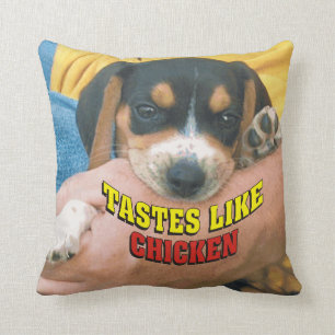 Funny Tastes, zoals Chicken Beagle Pup Pillow Kussen