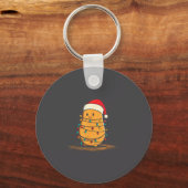 Funny Tato Christmas Graphics Lights Lover  Sleutelhanger (Voorkant)