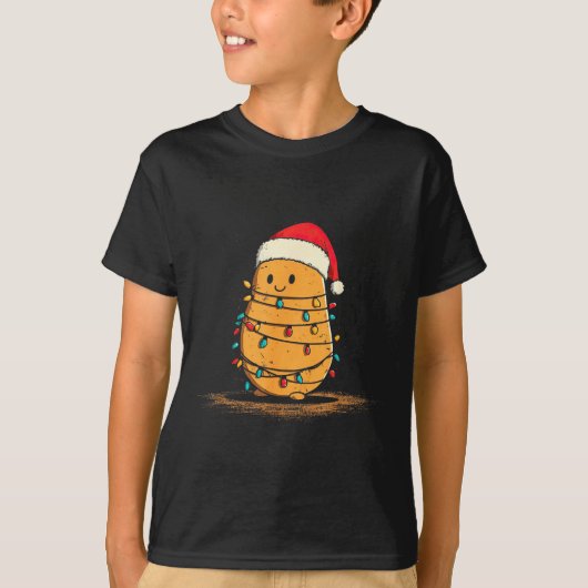 Funny Tato Christmas Graphics Lights Lover T-shirt (Voorkant)
