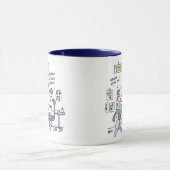 Funny Tattoo Parlor Mok (Midden)