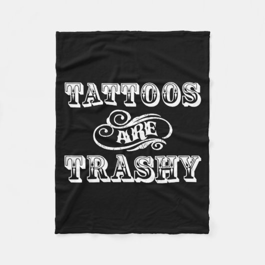 Funny Tattoo Quote Design For Gift  Fleece Deken (Voorkant)