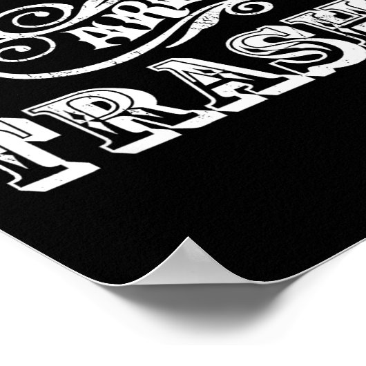 Funny Tattoo Quote Design For Gift Poster (Hoek)