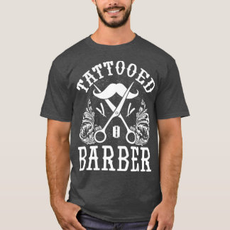 Funny Tattooed Barber T-shirt