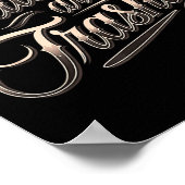 Funny Tattooed Mom Retro Tattoos Are Trashy So Is  Poster (Hoek)