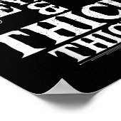 Funny Tattoos Oyes Thick Thighs Gift Tattoo Poster (Hoek)