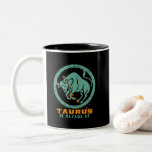 Funny Taurus Zodiac Star Sign Astrology Birthday Tweekleurige Koffiemok<br><div class="desc">Taurus zodiac ster en symbool. retrospectief ontwerp voor degenen die in april of mei zijn geboren. Koel en grappig verjaardagsfeest voor Taurus baby, koning, koningin, prinses en het leven van het feest. Ideaal voor diegenen die van constellatie, astrologie, sterrenteken en horoscoop houden. Geweldig kerstcadeau en verjaardagscadeau voor zoon, dochter, vrienden,...</div>