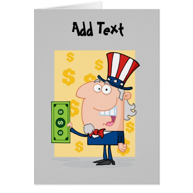 Funny Tax Day cartoons - Amerikaanse dollars geper (Voorkant)