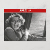 Funny Tax Day Panic Attack Briefkaart (Voorkant)