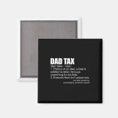 Funny Tax Definition Mannen Magneet (Voorkant / Achterkant)