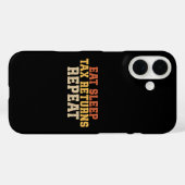 Funny Tax Seizoen Belasting Case-Mate iPhone Case (Achterkant (horizontaal))
