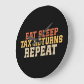 Funny Tax Seizoen Belasting Grote Klok (Hoek)