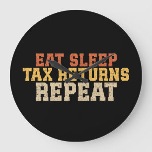 Funny Tax Seizoen Belasting Grote Klok