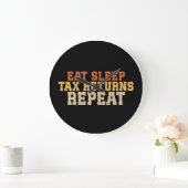Funny Tax Seizoen Belasting Grote Klok (Huis)