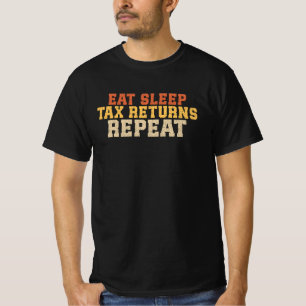 Funny Tax Seizoen Belasting T-shirt
